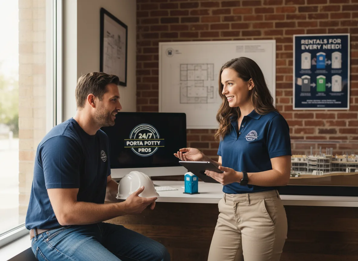 Flushing Toilet Rental Options in East Rochester, OH